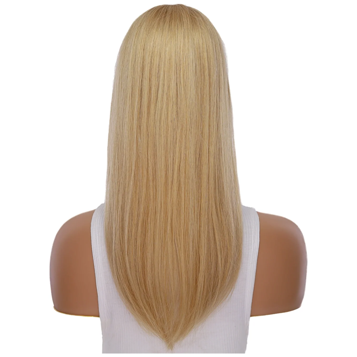 20" Diamond Mono Top Topper Golden Blonde - No Rooting - Image 3