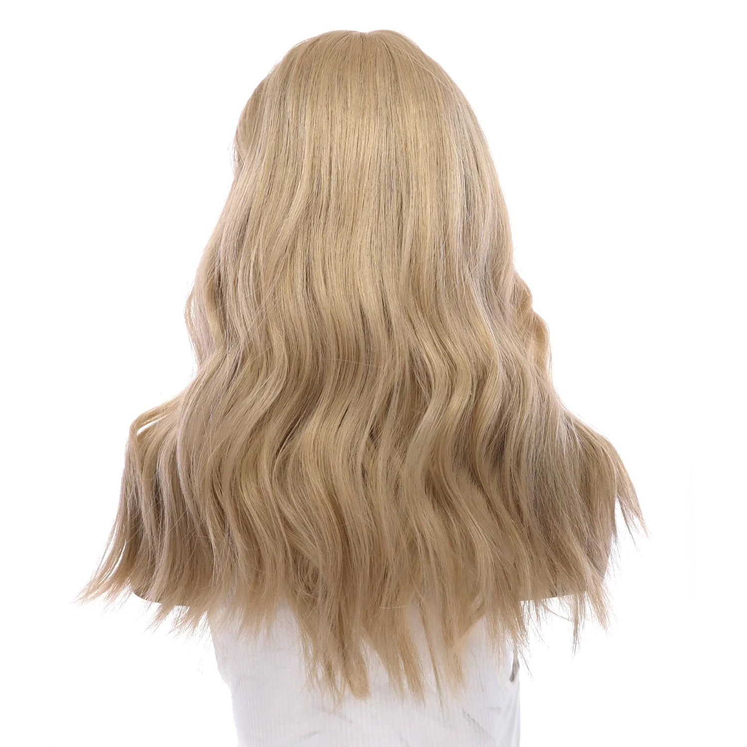 20" Divine Lace Top Topper Beige Blonde w/ No Rooting - Image 3