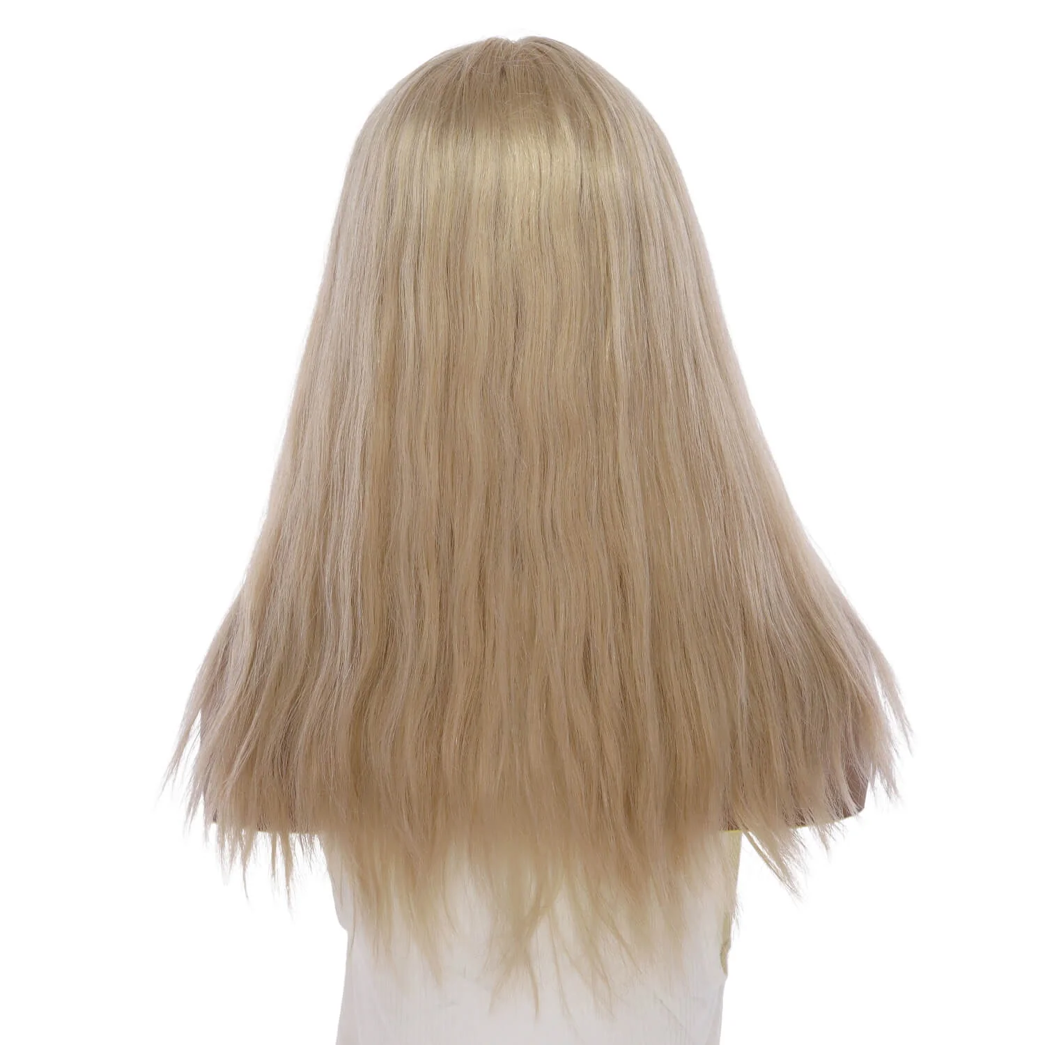 20" Divine Lace Top Topper Beige Blonde w/ No Rooting Wavy - Image 3
