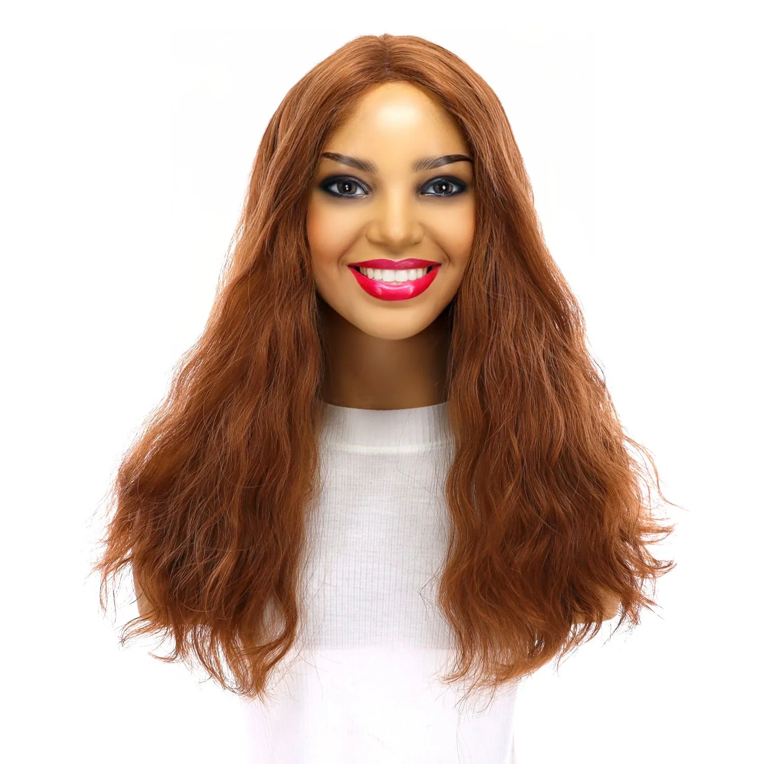 20" Divine Lace Top Topper Copper Wavy - Image 2