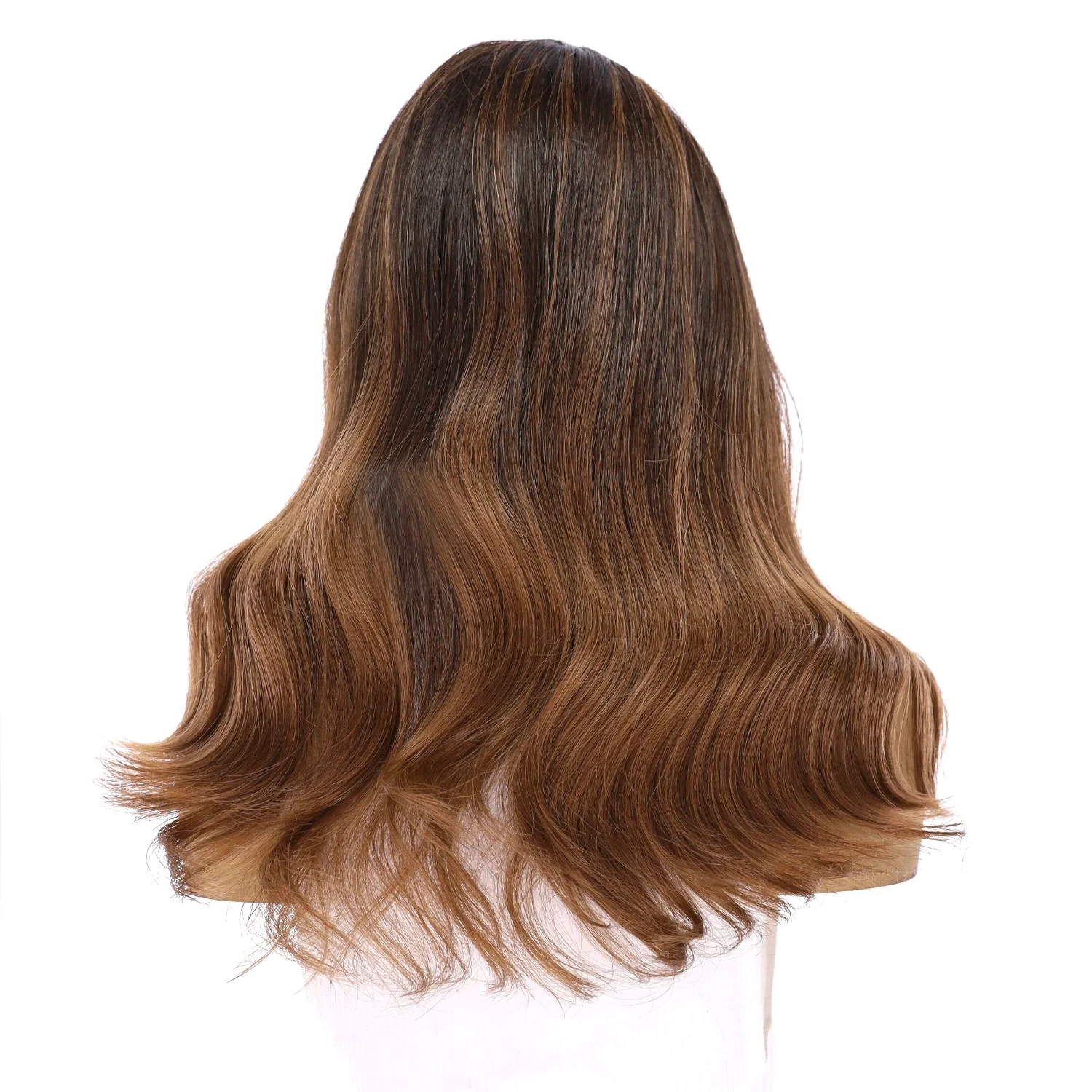 20" Divine Lace Top Topper Dark Brown Ombre - Image 3