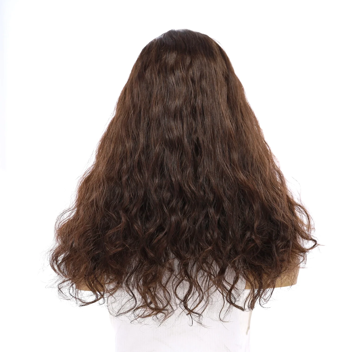 20" Divine Lace Top Topper Dark Brown Wavy - Image 3