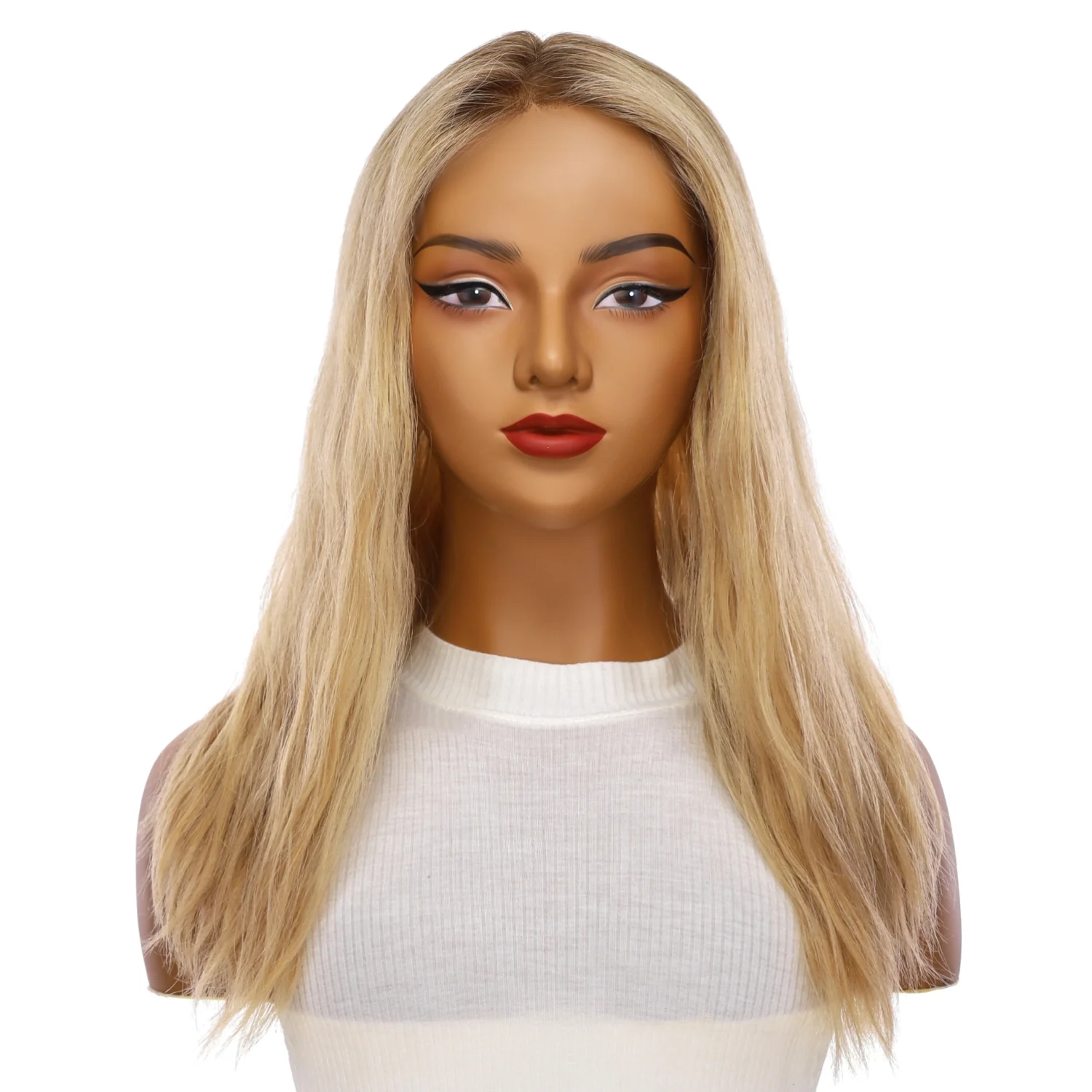 20" Divine Lace Top Topper Golden Blonde Wavy - Image 2
