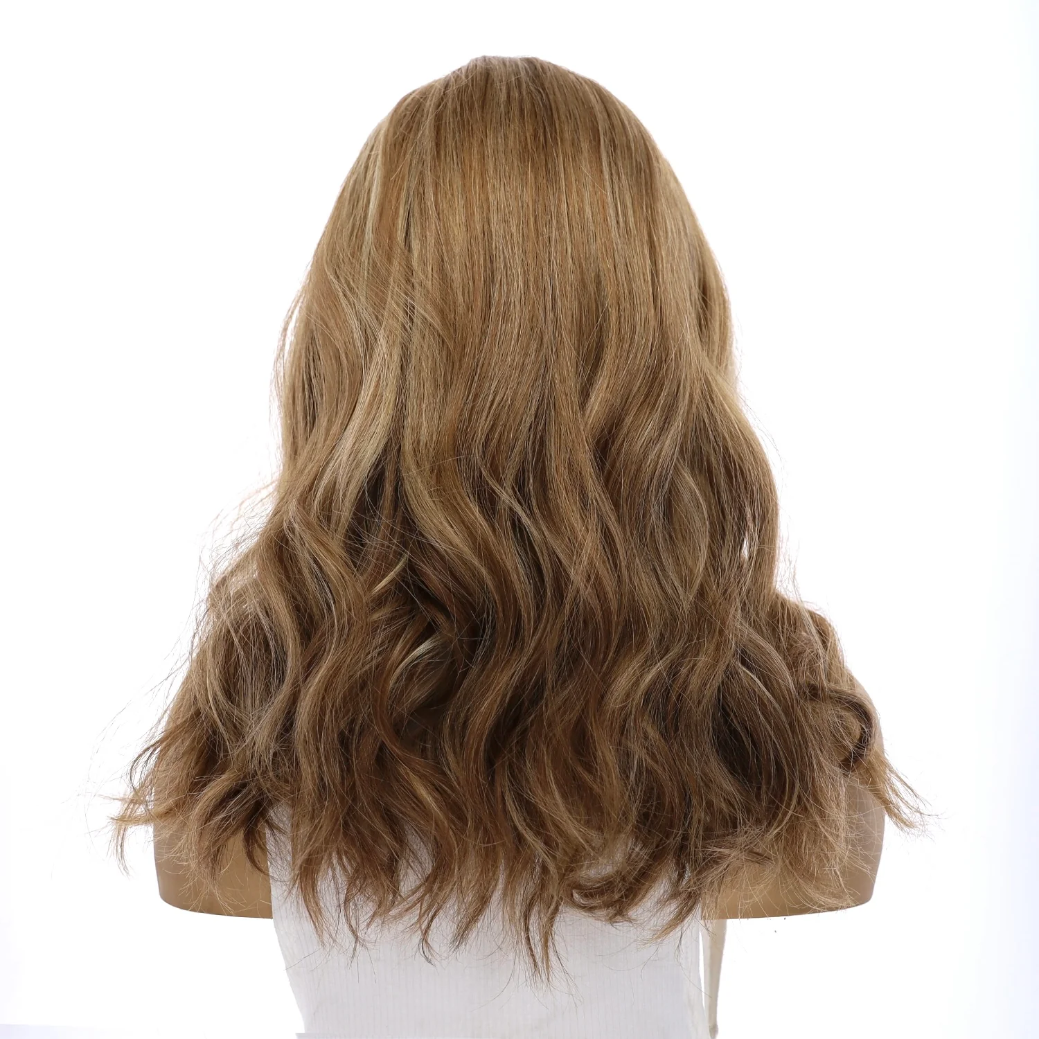 20" Divine Lace Top Topper Medium Blonde Wavy - Image 3