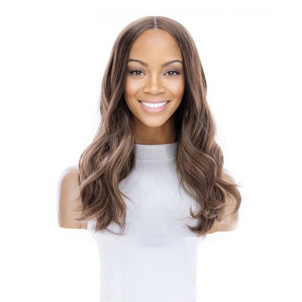 20" Divine Lace Top Topper Medium Brown Wavy - Image 2