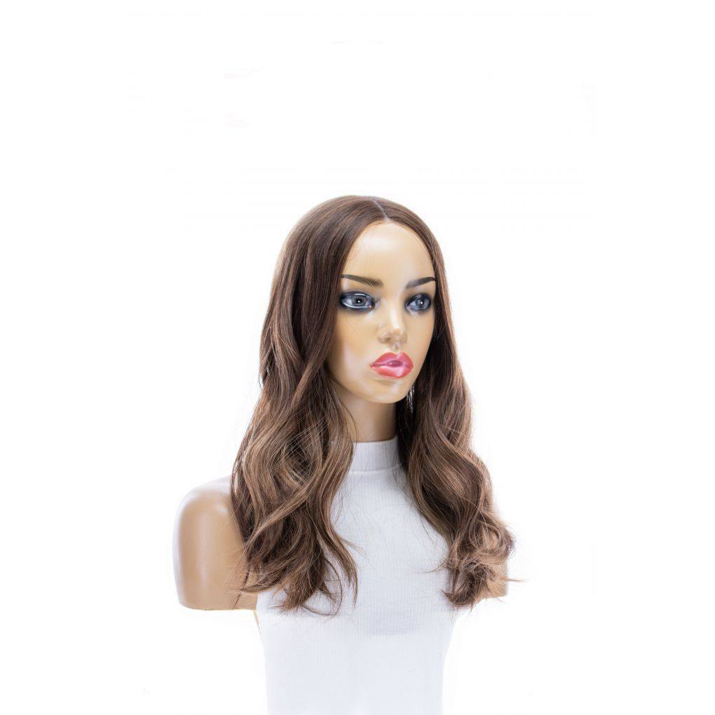 20" Divine Lace Top Topper Medium Brown Wavy - Image 3