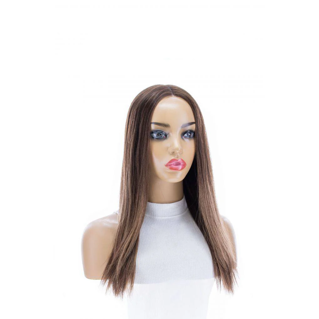 20" Divine Lace Top Topper Medium Brown Wavy - Image 7