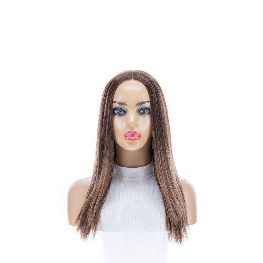 20" Divine Lace Top Topper Medium Brown Wavy - Image 8