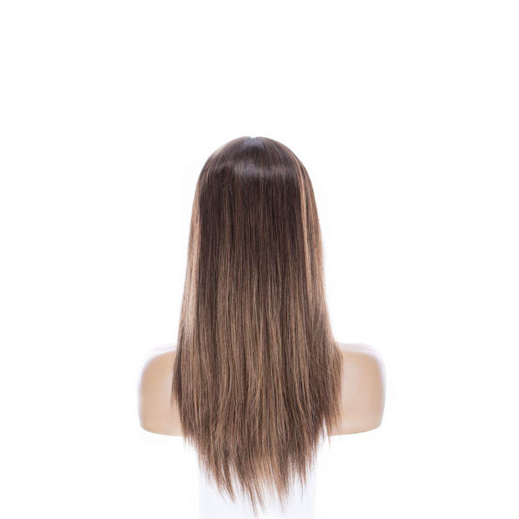 20" Divine Lace Top Topper Medium Brown Wavy - Image 9