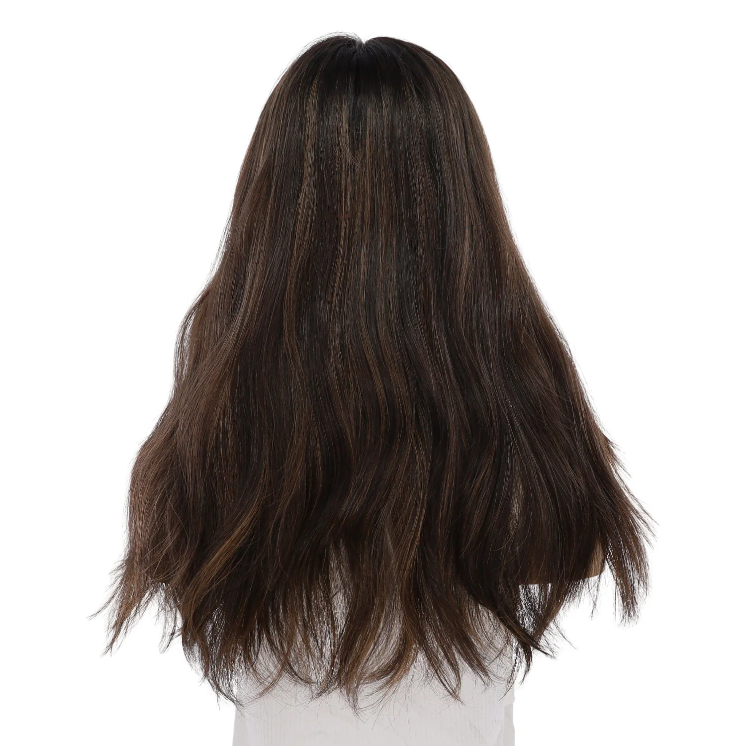 20" Divine Lace Top Topper Soft Black w/ Highlights - Image 3