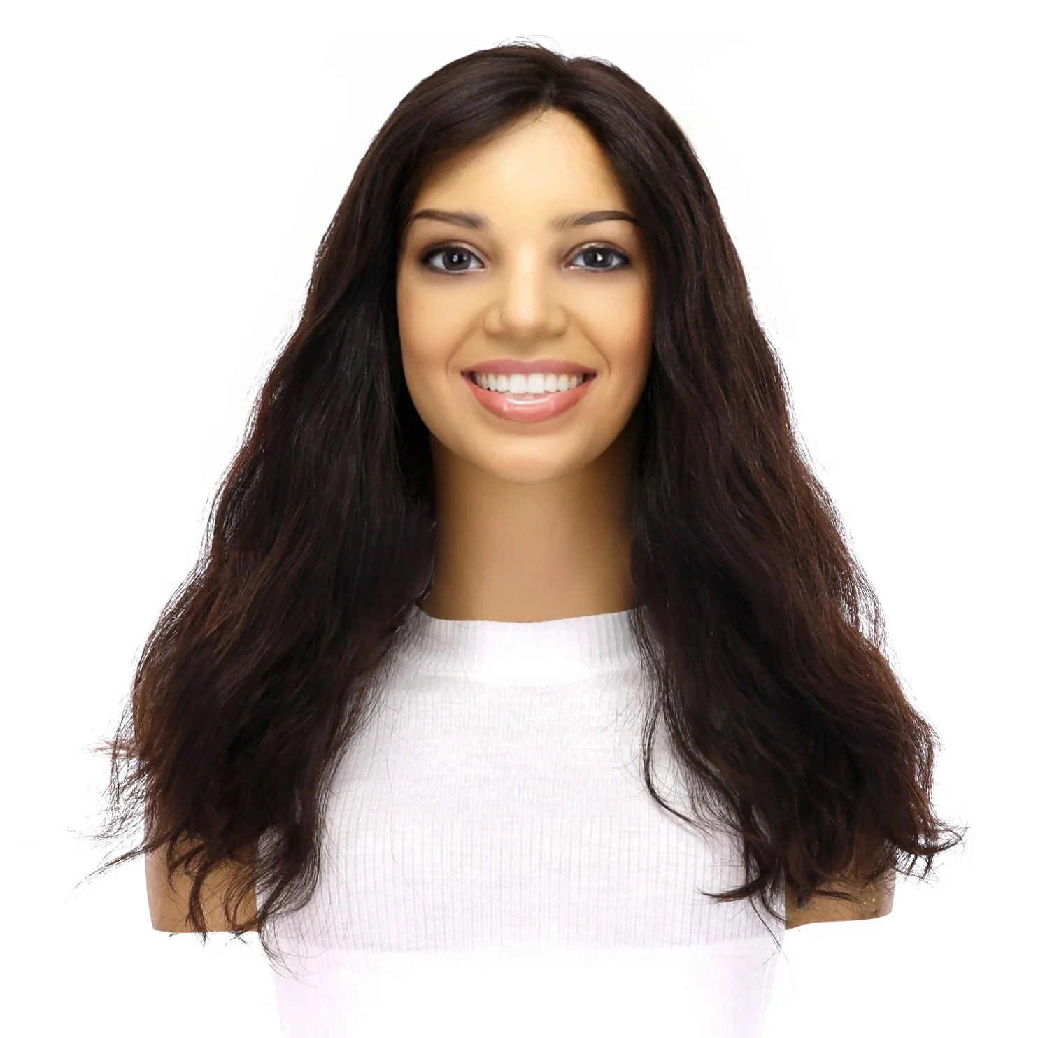 20" Divine Lace Top Topper Soft Black Wavy - Image 2