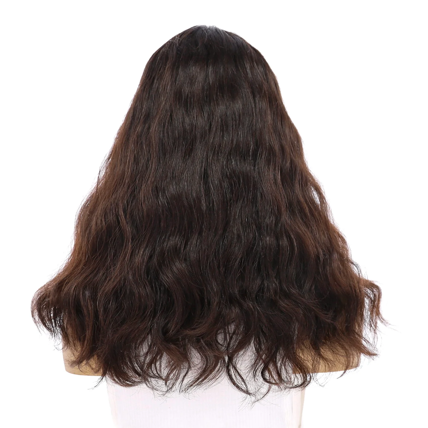 20" Divine Lace Top Topper Soft Black Wavy - Image 3
