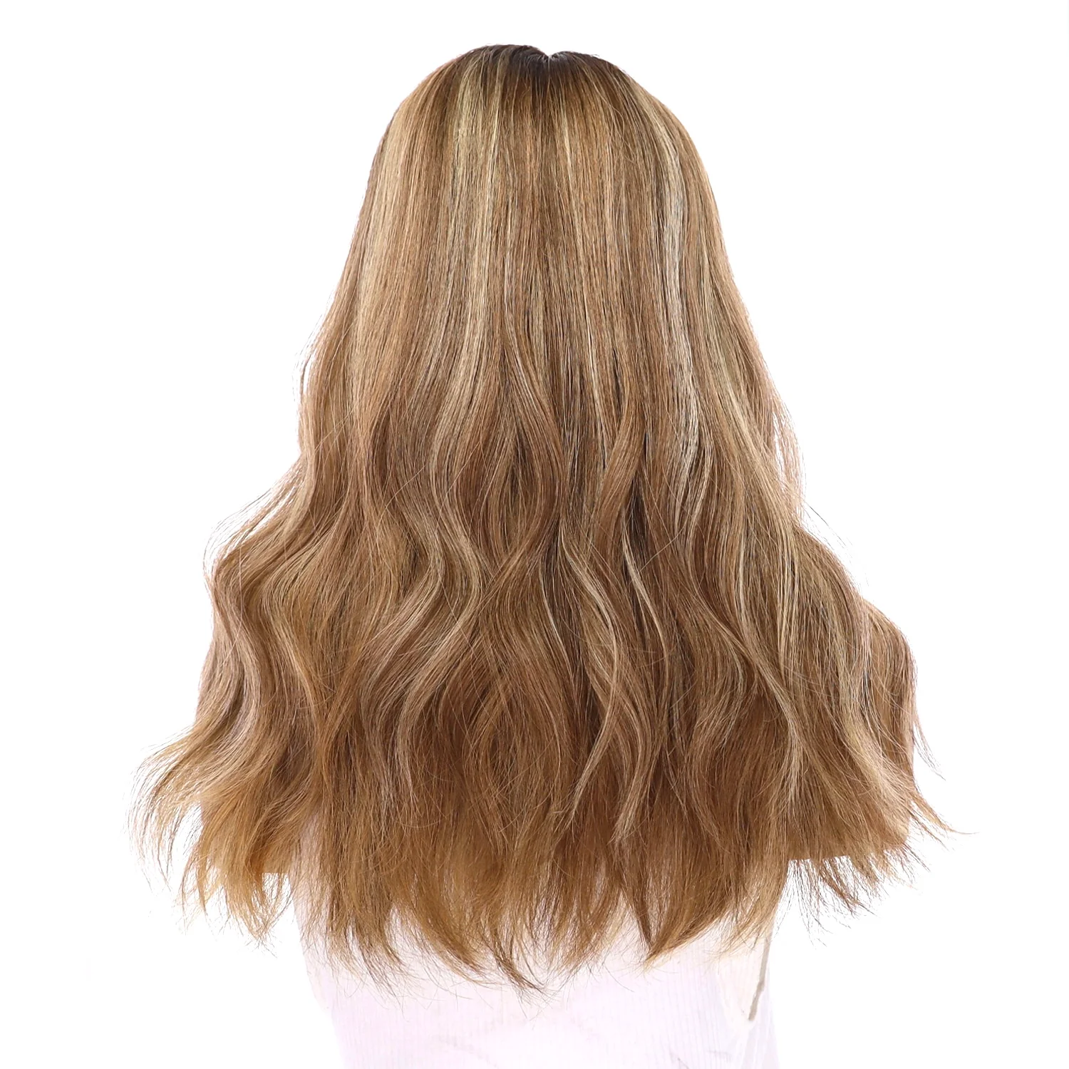 20" Divine Lace Top Topper Medium Blonde w/ Highlights - Image 3
