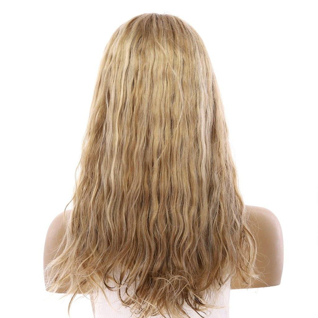 20" Divine Lace Top Wig Ash Blonde Wavy - Image 3