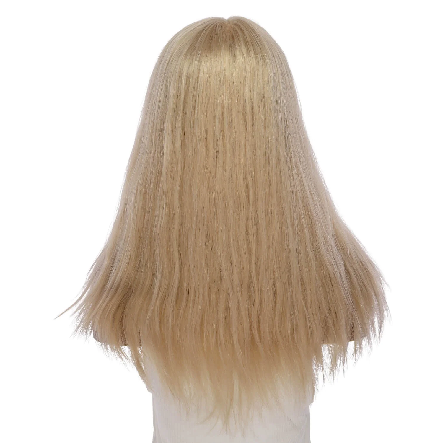 20" Divine Lace Top Wig Beige Blonde w/ No Rooting Wavy - Image 3