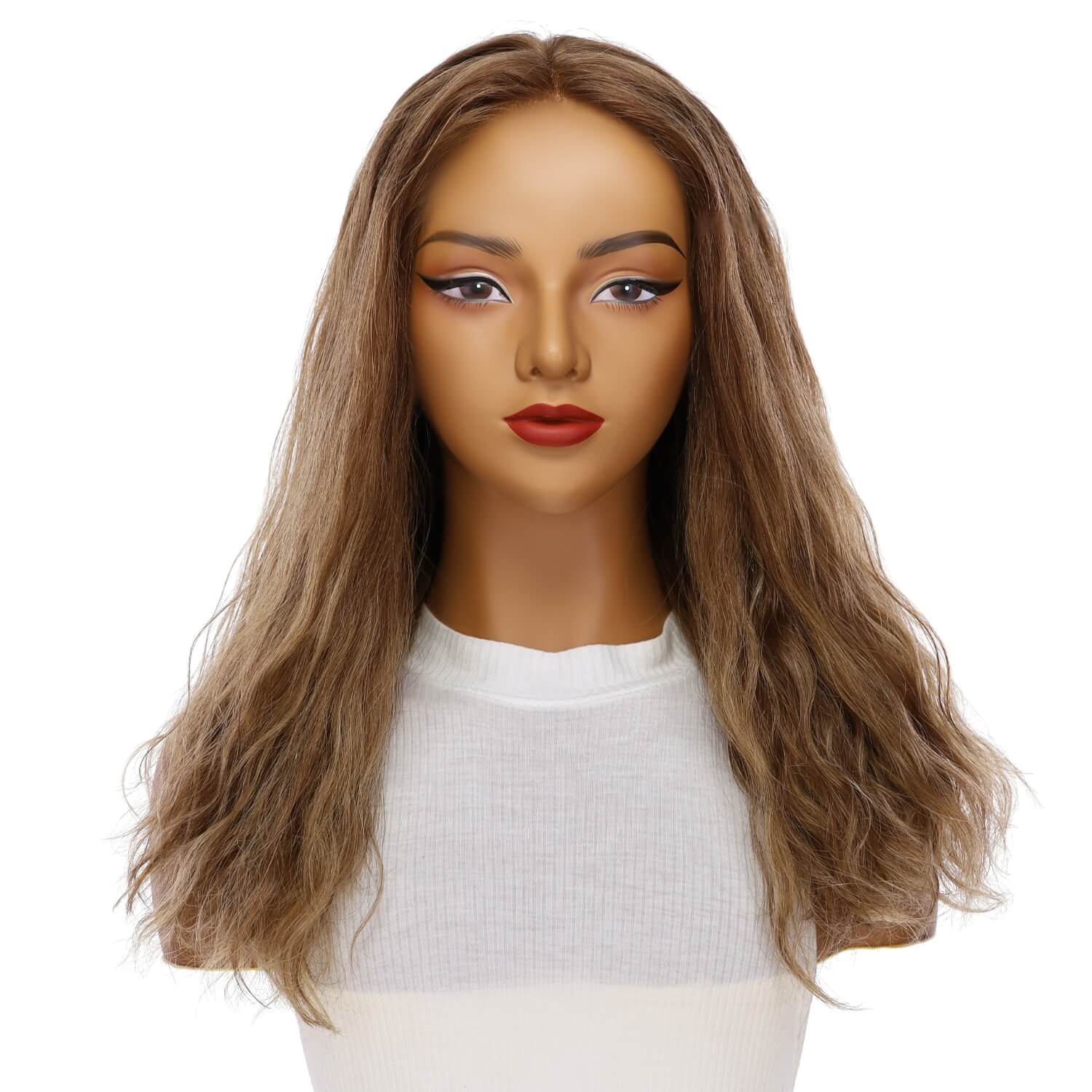 20" Divine Lace Top Wig Light Brown Babylight Wavy - Image 2