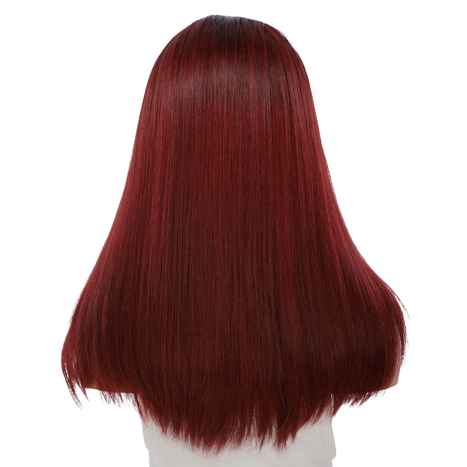 20" Divine Lace Top Wig Merlot Red - Image 3