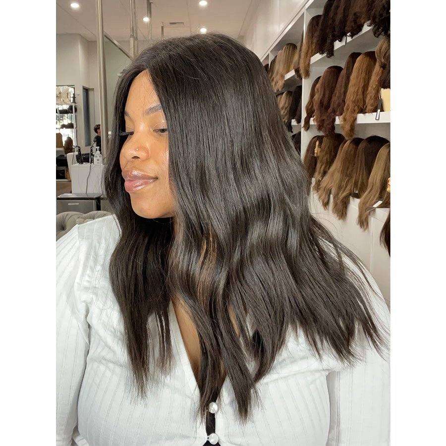 20" Divine Lace Top Wig Neutral Black - Image 2
