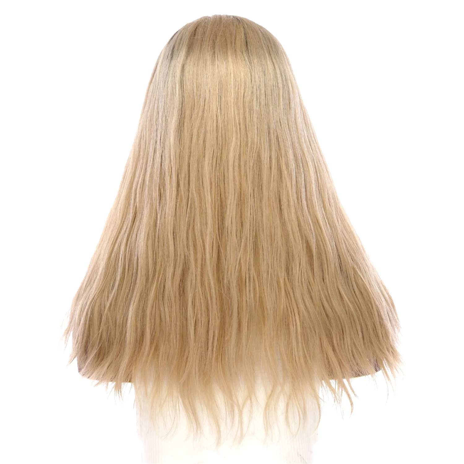 20" Divine Lace Top Wig Beige Blonde Wavy - Image 3