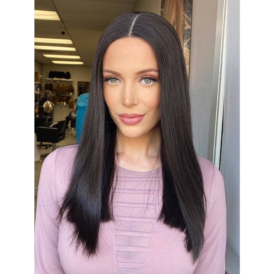 20" Divine Lace Top Wig Soft Black - Image 2