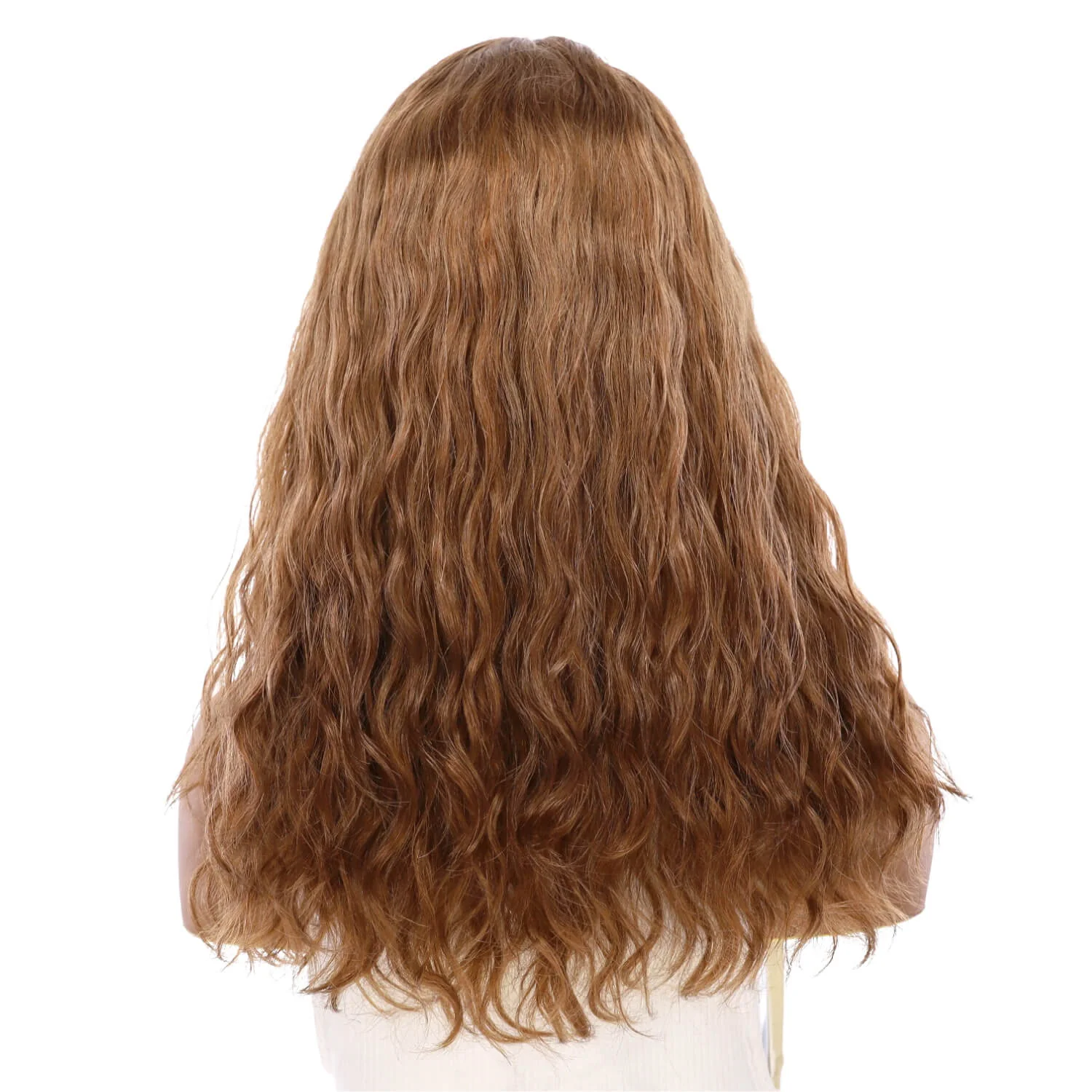 20" Divine Lace Top Wig Strawberry Blonde Wavy - Image 3