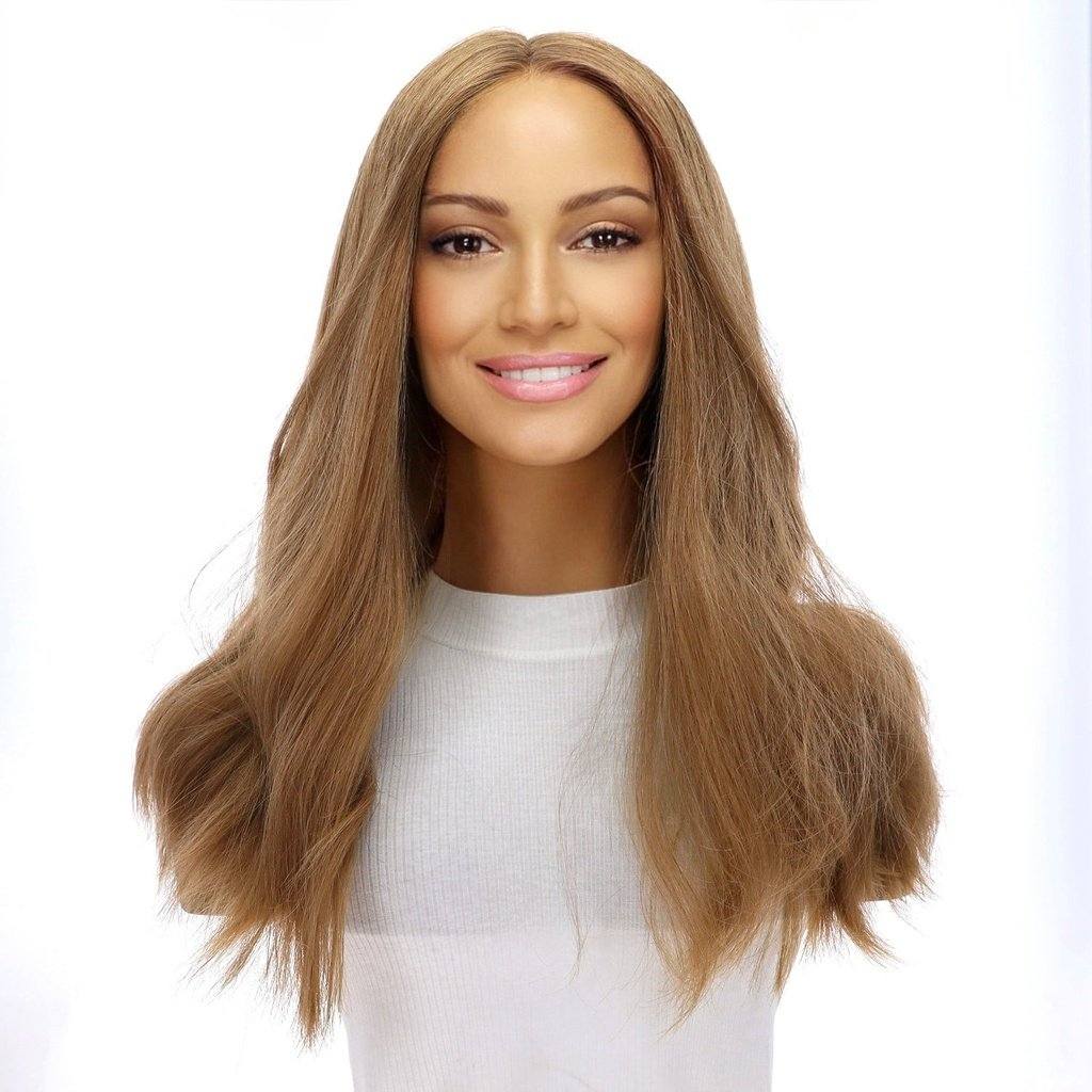 20" Divine Luxe Lace Top Wig #16 Warm Dark Blonde - Image 2