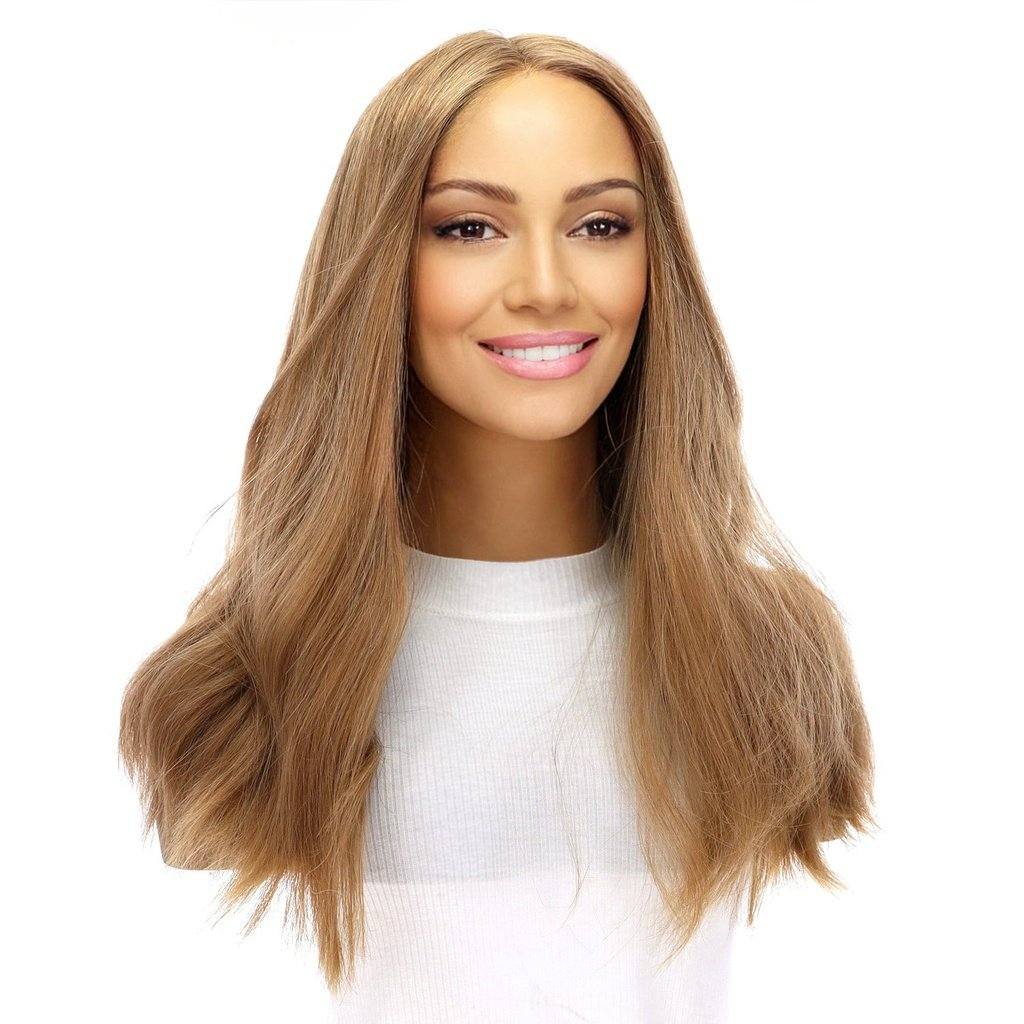 20" Divine Luxe Lace Top Wig #16 Warm Dark Blonde - Image 3