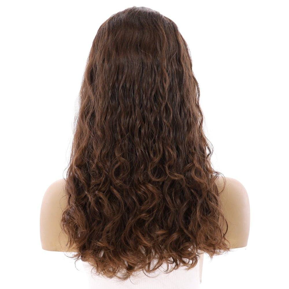 20" Divine Luxe Lace Top Wig #6 Neutral Medium Brown Wavy - Image 3