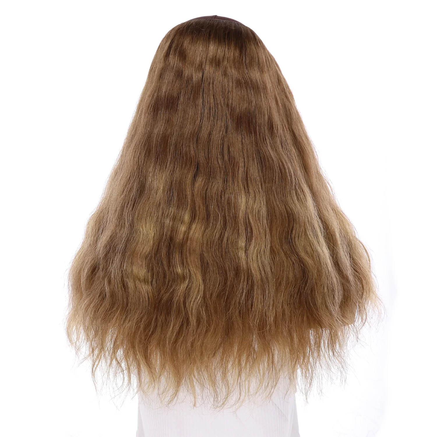 20" HatFall Wig Light Brown Babylight Wavy - Image 3