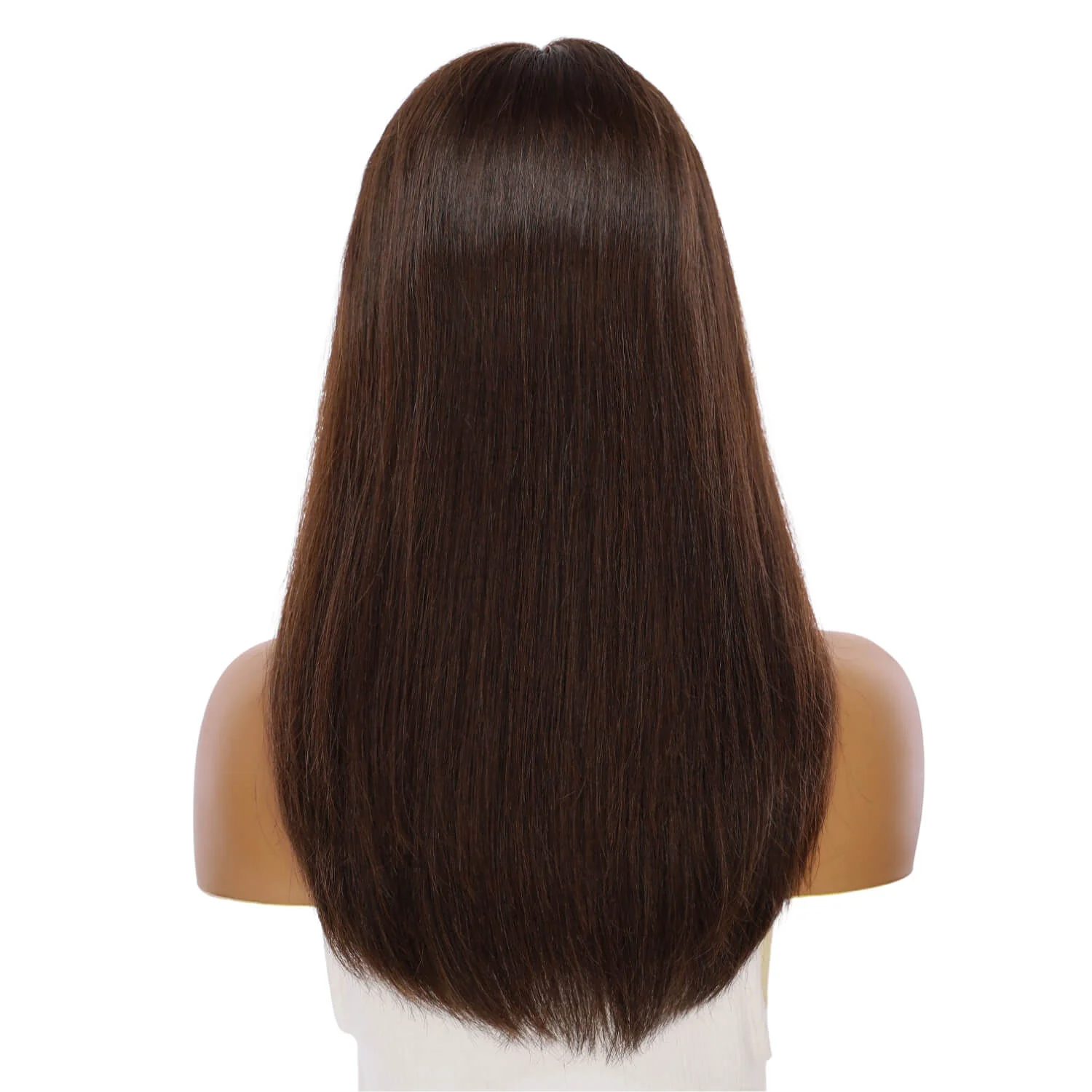 20" Divine Lace Top Wig Dark Brown - Image 3