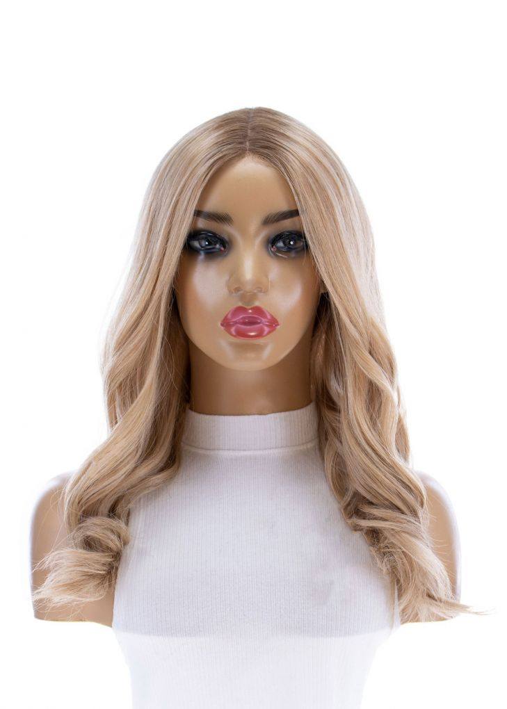 20" Divine Lace Top Wig Golden Blonde - Image 3