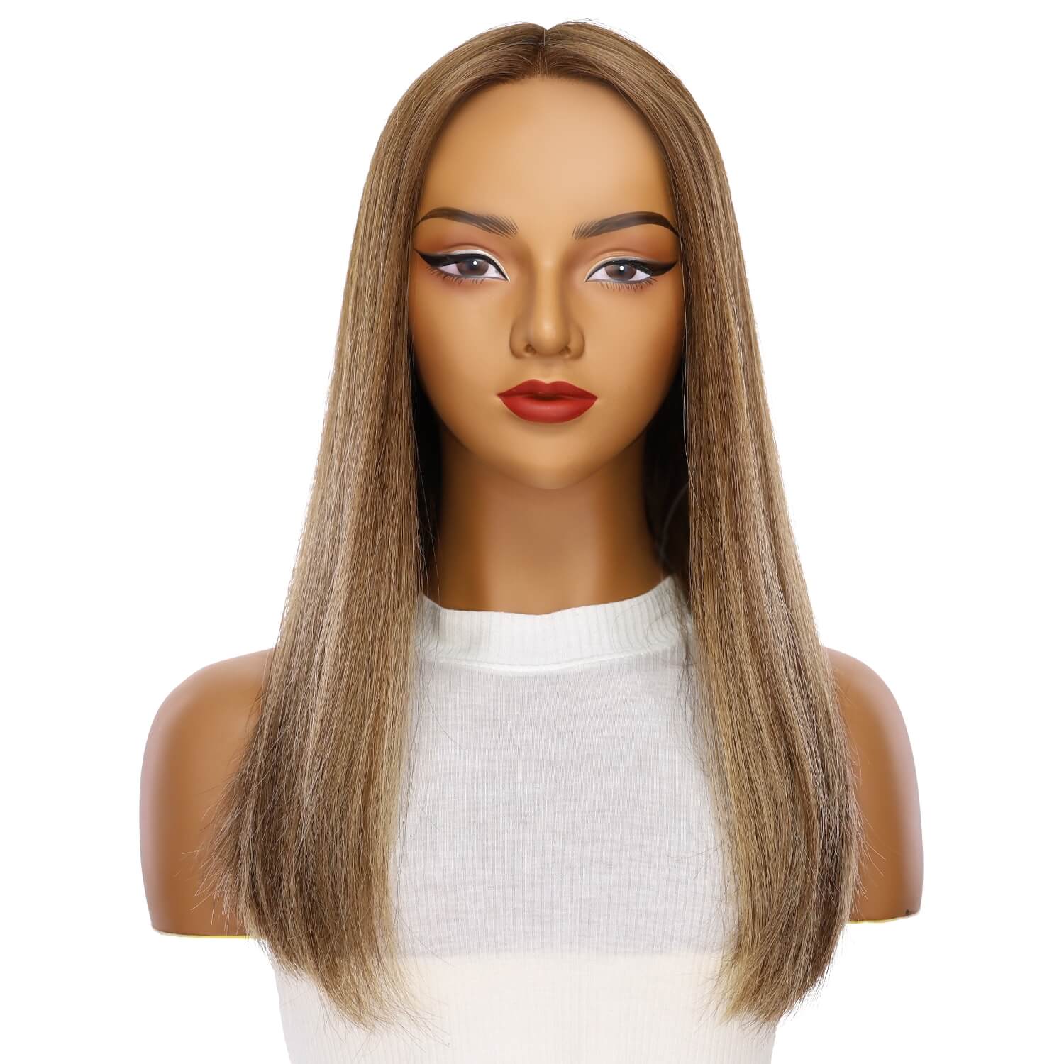 20" Divine Lace Top Wig Light Brown Babylight - Image 2