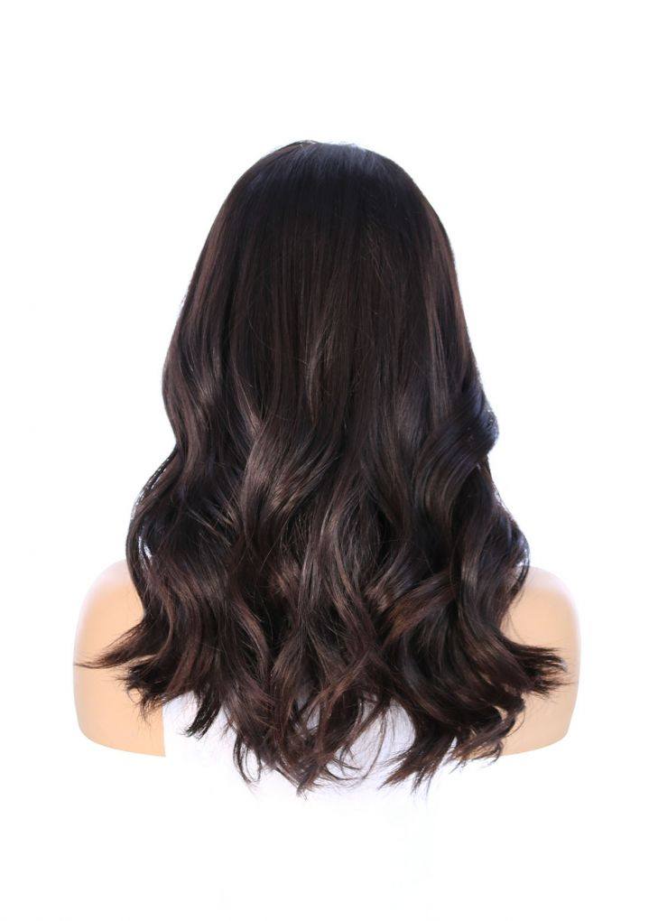 20" Divine Luxe Lace Top Wig #2 Neutral Dark Brown - Image 4