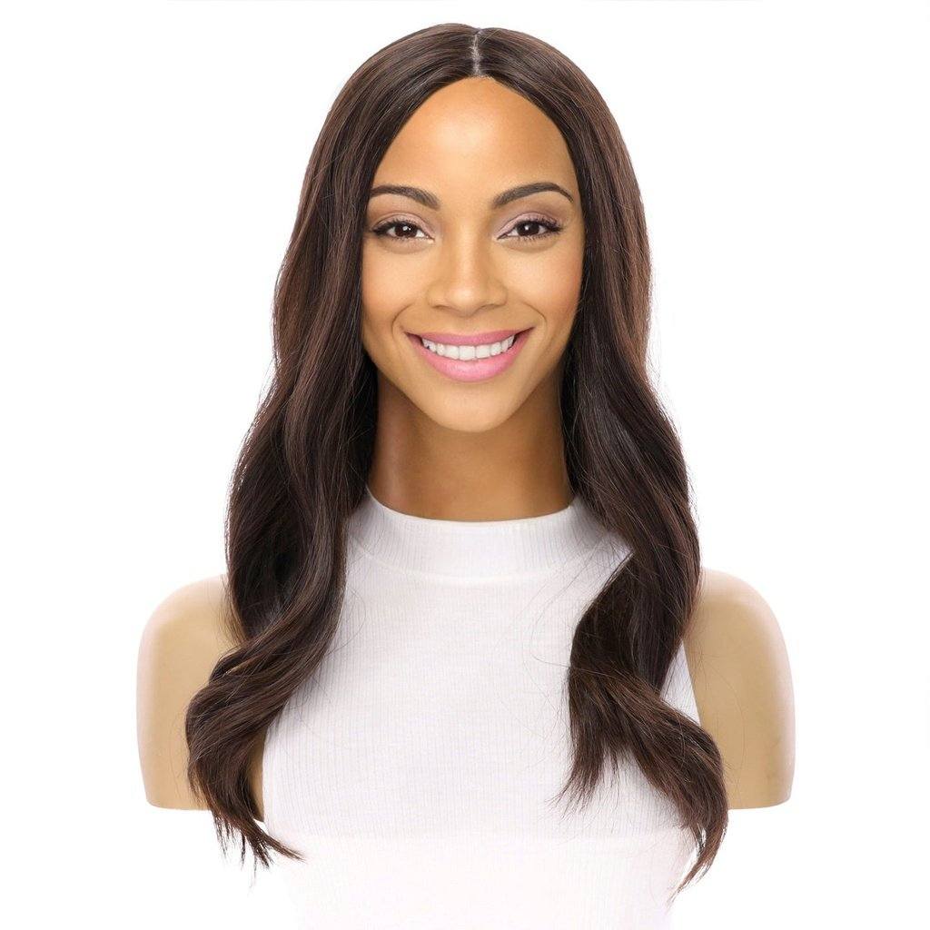 20" Divine Luxe Lace Top Wig #4 Dark Brown - Image 2