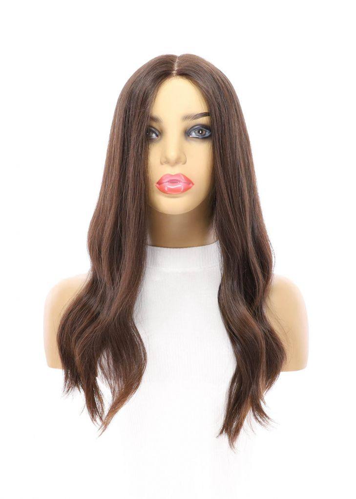 20" Divine Luxe Lace Top Wig #4 Dark Brown - Image 4