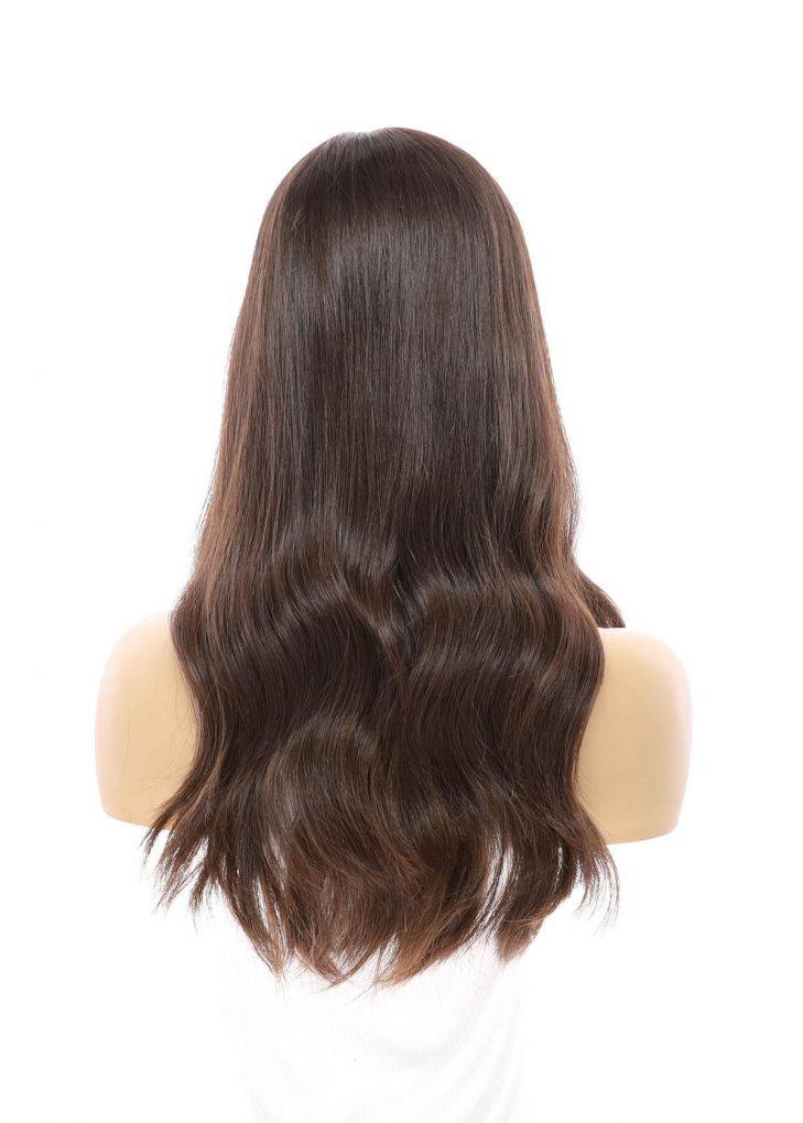 20" Divine Luxe Lace Top Wig #4 Dark Brown - Image 6