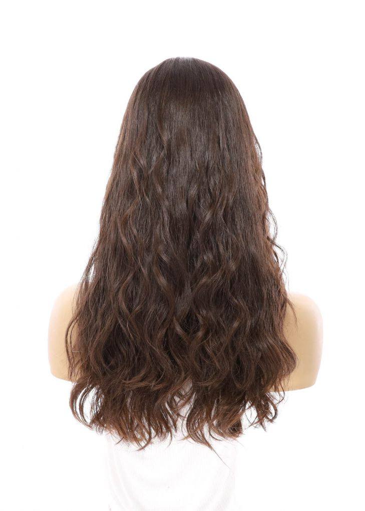 20" Divine Luxe Lace Top Wig #4 Dark Brown Wavy - Image 5