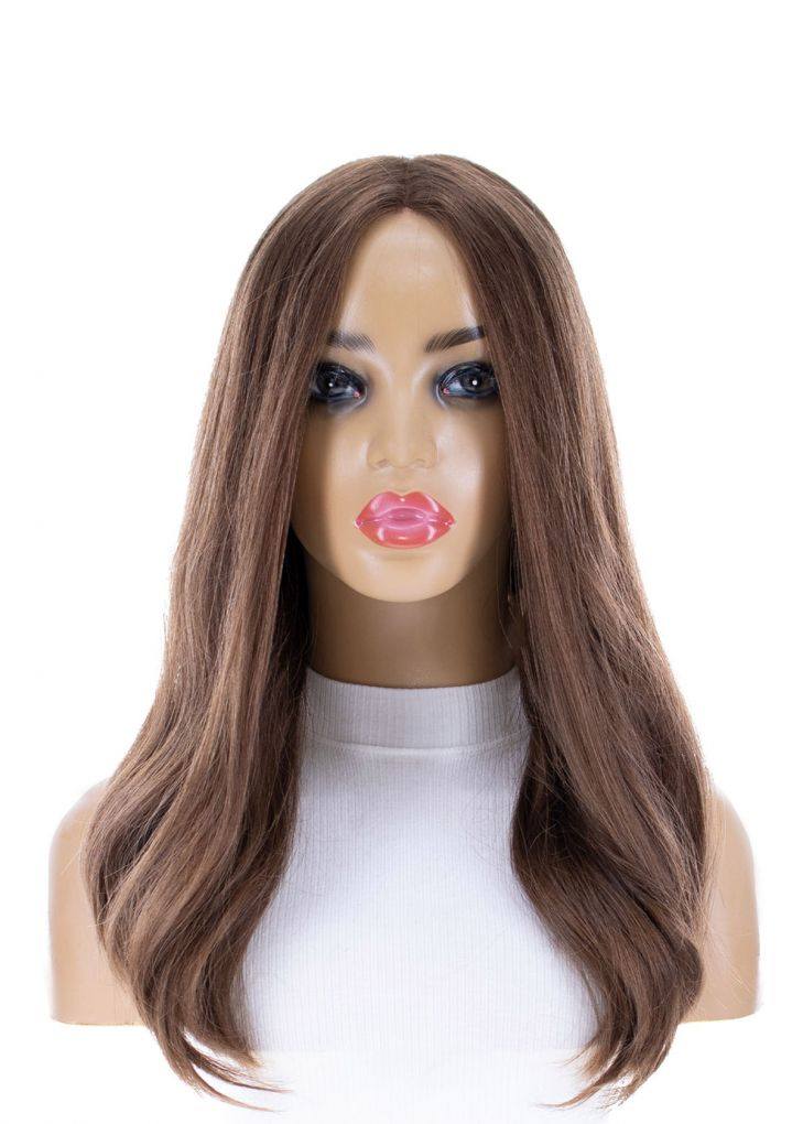 20" Divine Luxe Lace Top Wig #10 Neutral Light Brown - Image 4