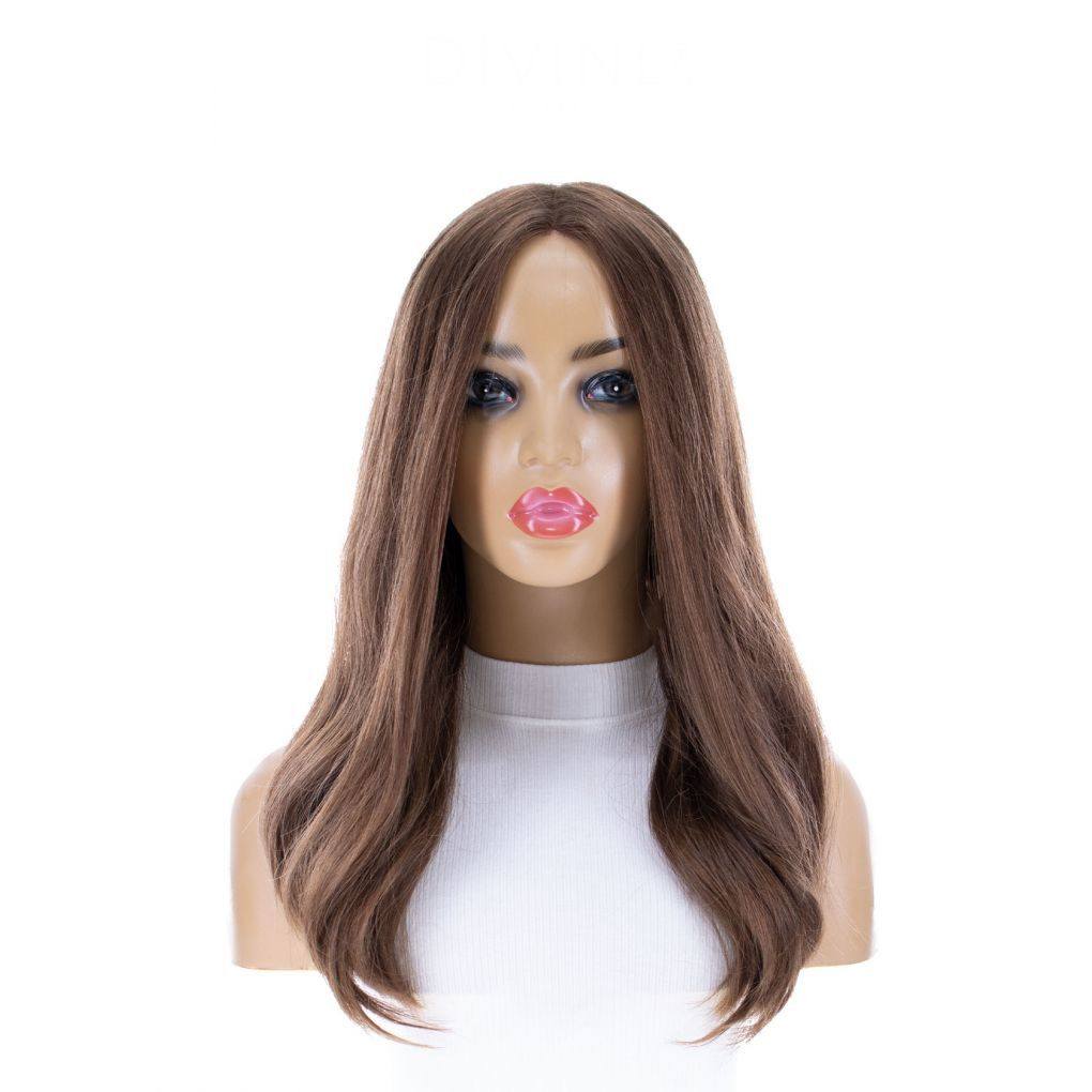 20" Divine Luxe Lace Top Wig #10 Neutral Light Brown - Image 5