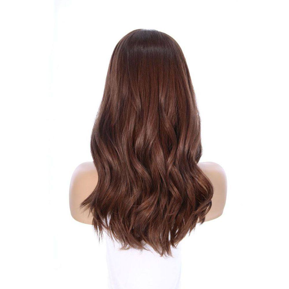 20" Divine Luxe Lace Top Wig #6 Neutral Medium Brown - Image 5
