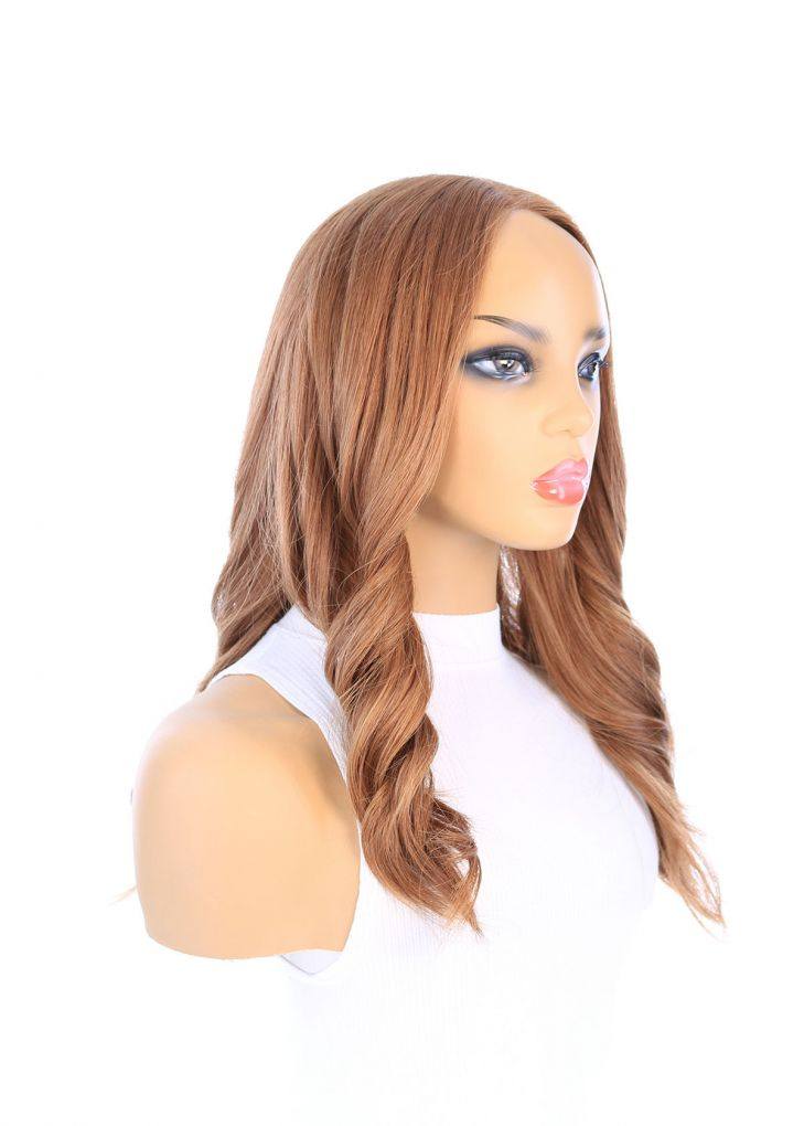 20" Divine Luxe Lace Top Wig #27/30 Strawberry Blonde - Image 3