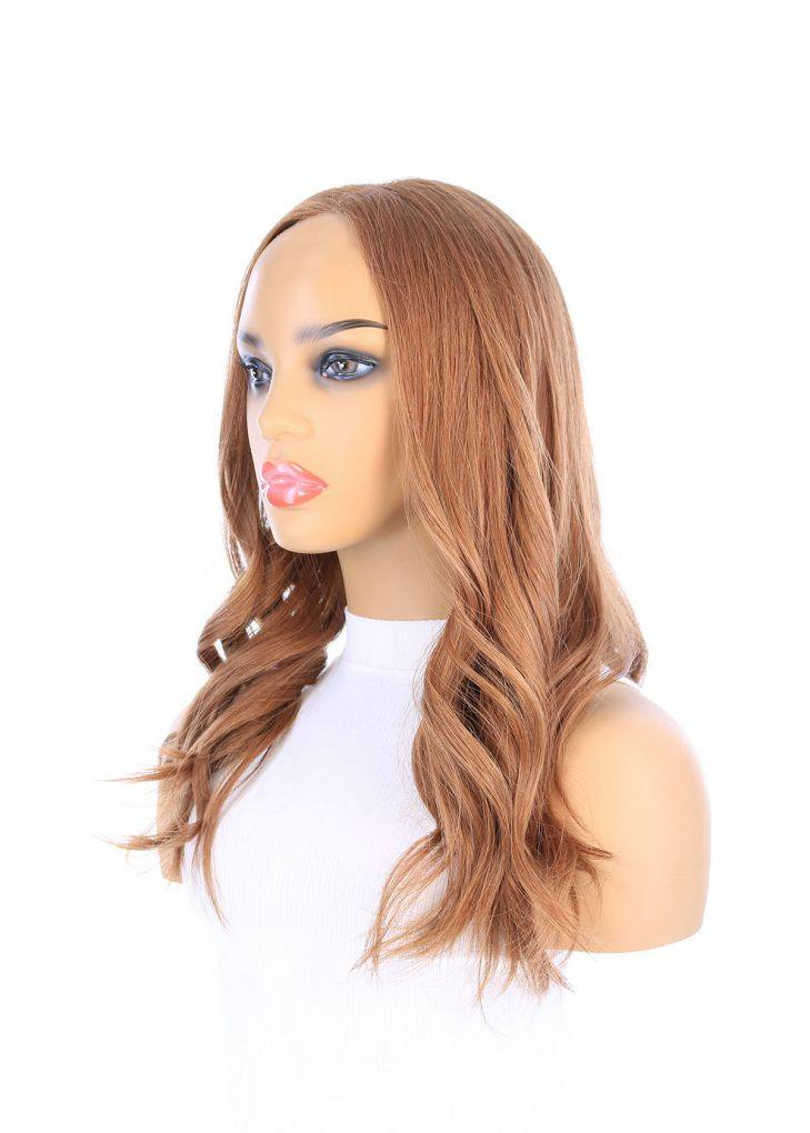 20" Divine Luxe Lace Top Wig #27/30 Strawberry Blonde - Image 5