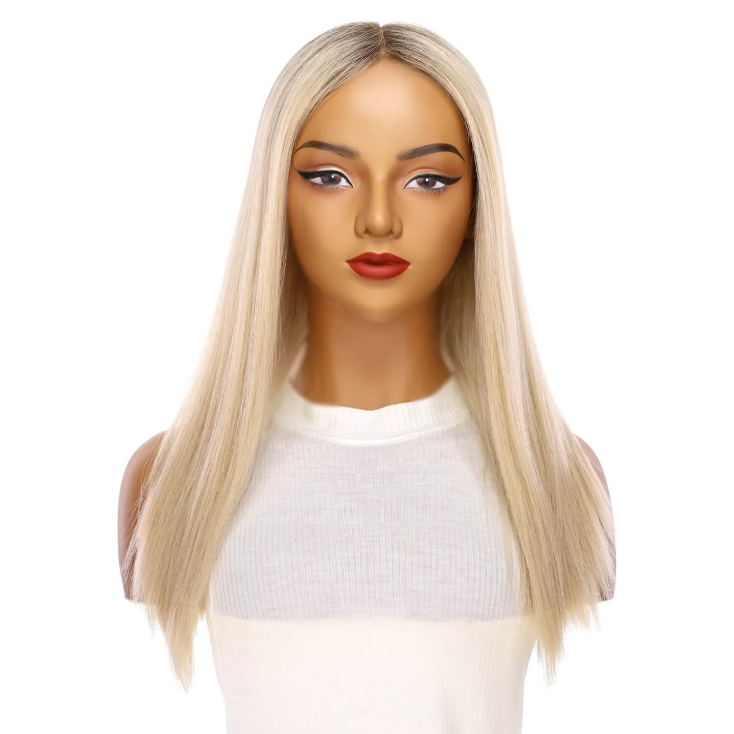20" Divine Lace Top Wig Beige Blonde - Image 2
