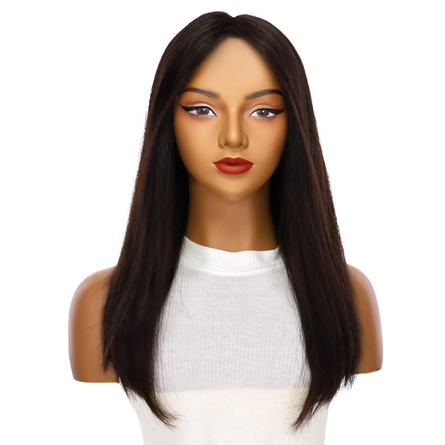 20" Divine Lace Top Wig Soft Black - Image 2