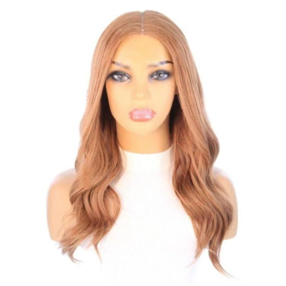 20" Divine Lace Top Wig Strawberry Blonde - Image 2
