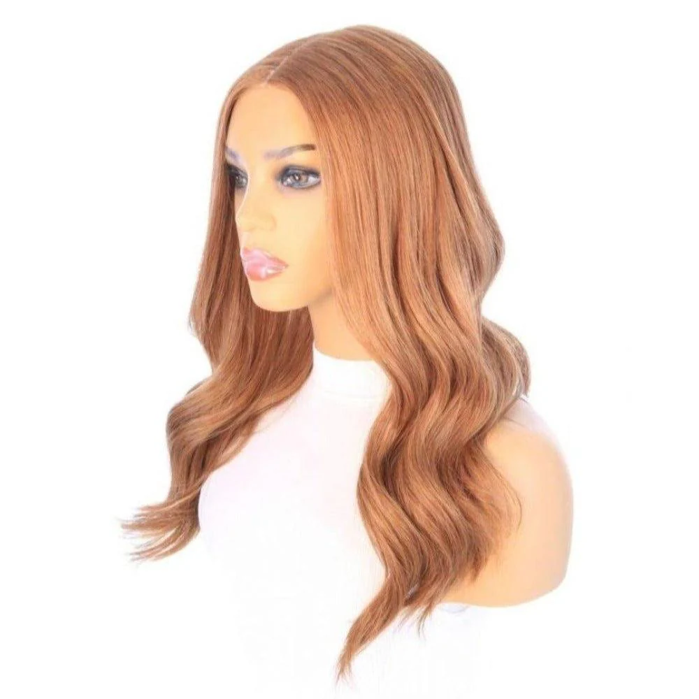20" Divine Lace Top Wig Strawberry Blonde - Image 3