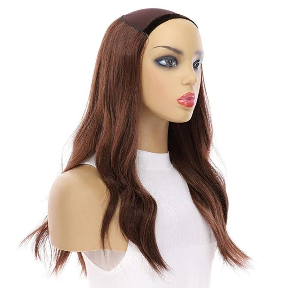 20" HatFall Wig Auburn - Image 4