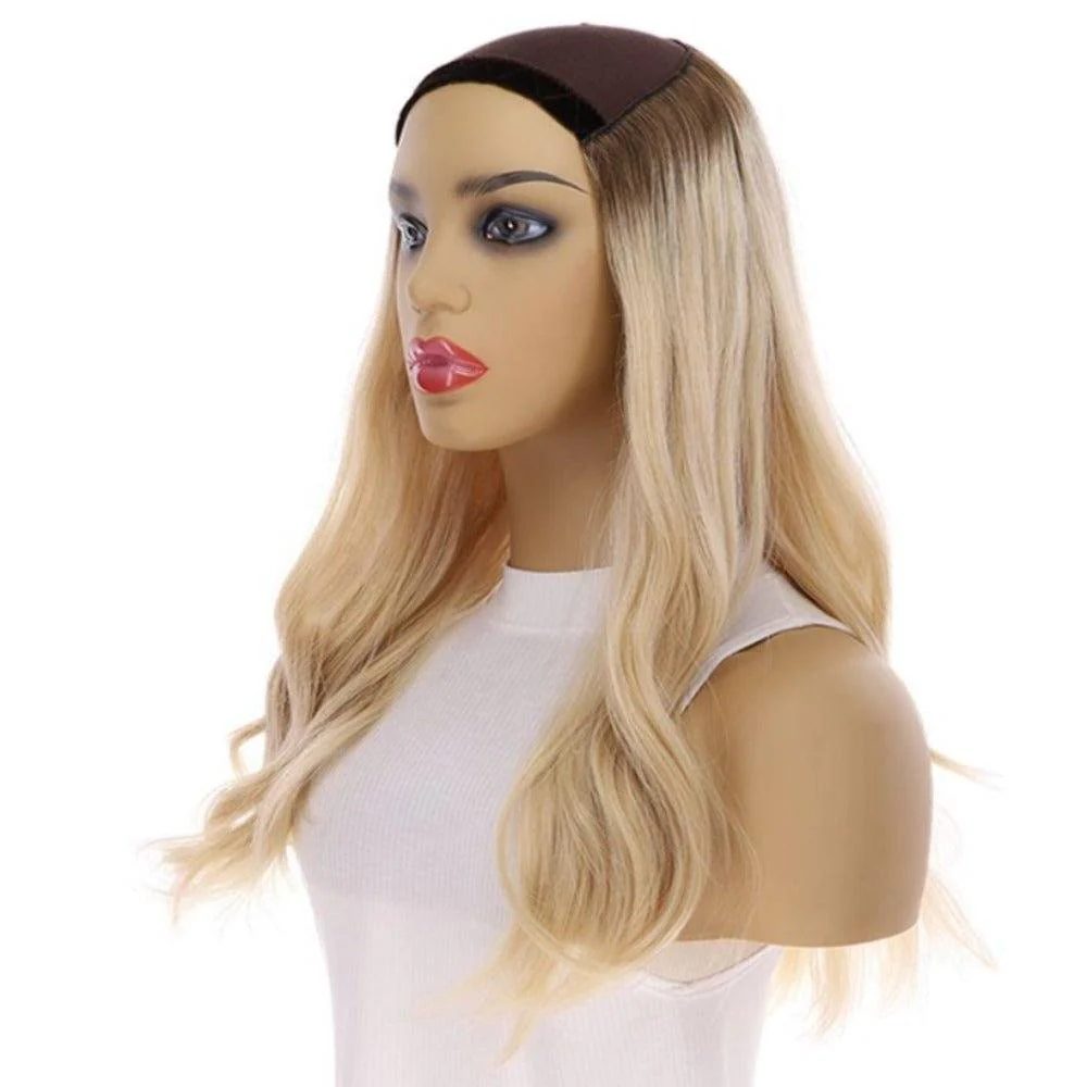 20" HatFall Wig Beige Blonde - Image 4