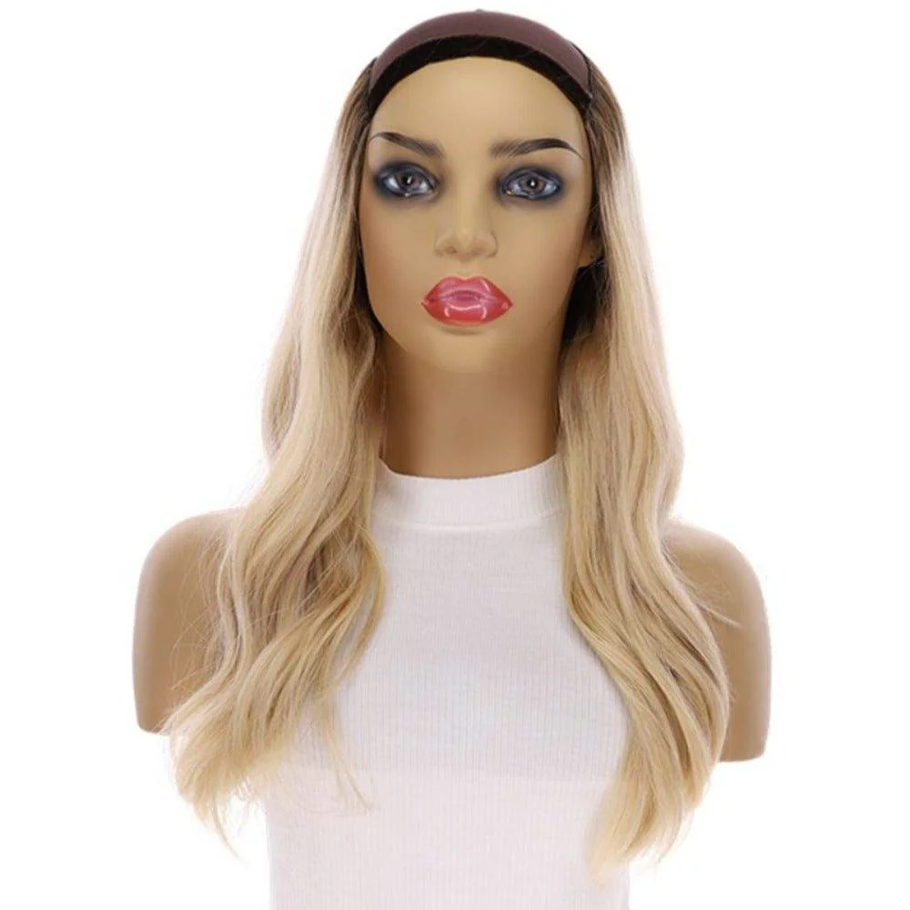 20" HatFall Wig Beige Blonde - Image 5