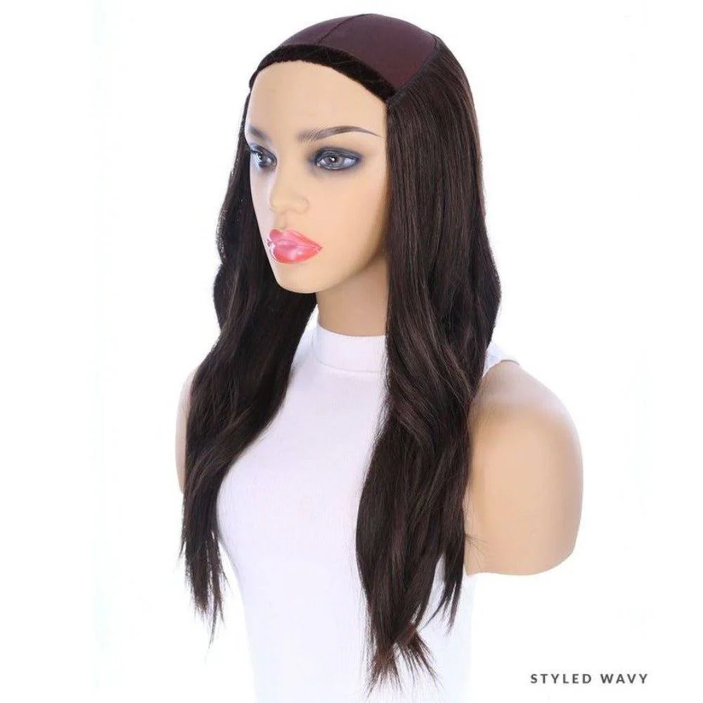 20" HatFall Wig Soft Black - Image 10
